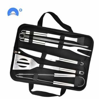 Peralatan Panggang Daging BBQ Spatula Grill 10 in 1 / Alat Panggang Bbq Set Alat Panggang Stainless Alat Panggang Murah Bagus Berkualitas / Alat Panggang Serbaguna Anti Lengket Alat Panggang Camping Alat Panggang Bbq Outdoor Besar Alat Panggang 10Pcs Alat