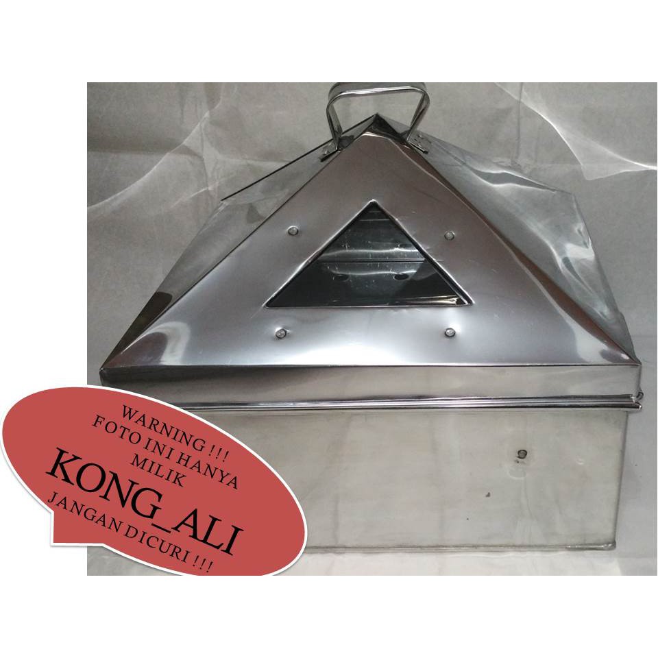 Obral Panci Kukusan Klakat Kotak Bulat 28 30 32 35 40 45 50 Cm 1 Susun Set Kelakat Stainless