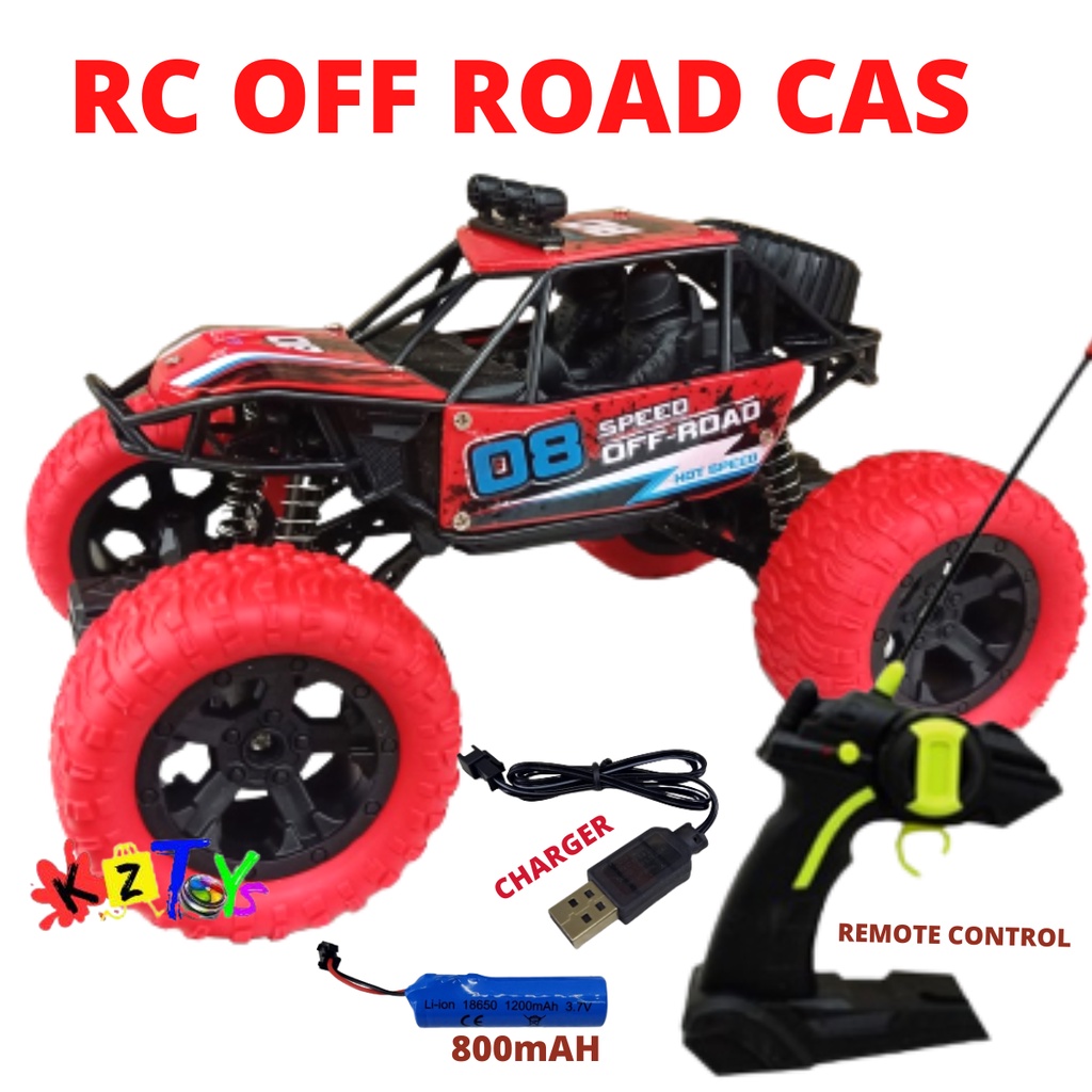 MAINAN RC OFF ROAD VEHICLE ROCK CRAWLER MOBIL METAL BODY CLIMBING CAR