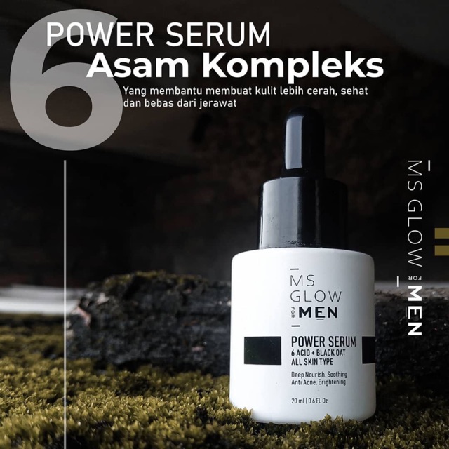 Power serum Ms glow for men