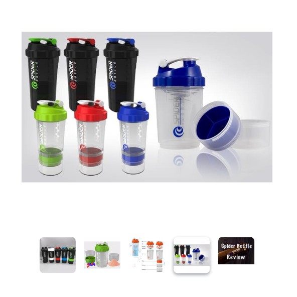 Shaker Fitness Spider Shaker 500ml /Botol Fitness Spider bottle 2693-2