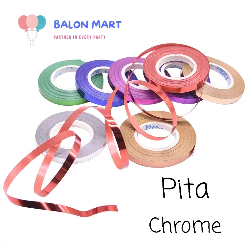 

Pita Balon Chrome Roll Kecil 5 meter (Satuan)