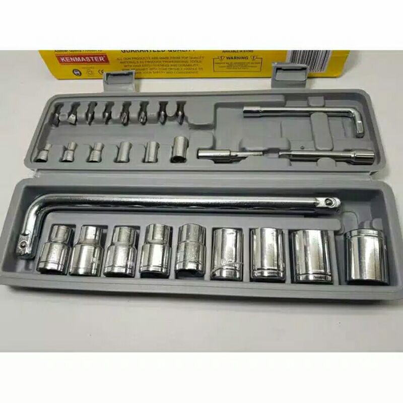 KENMASTER kunci shock socket 27pcs