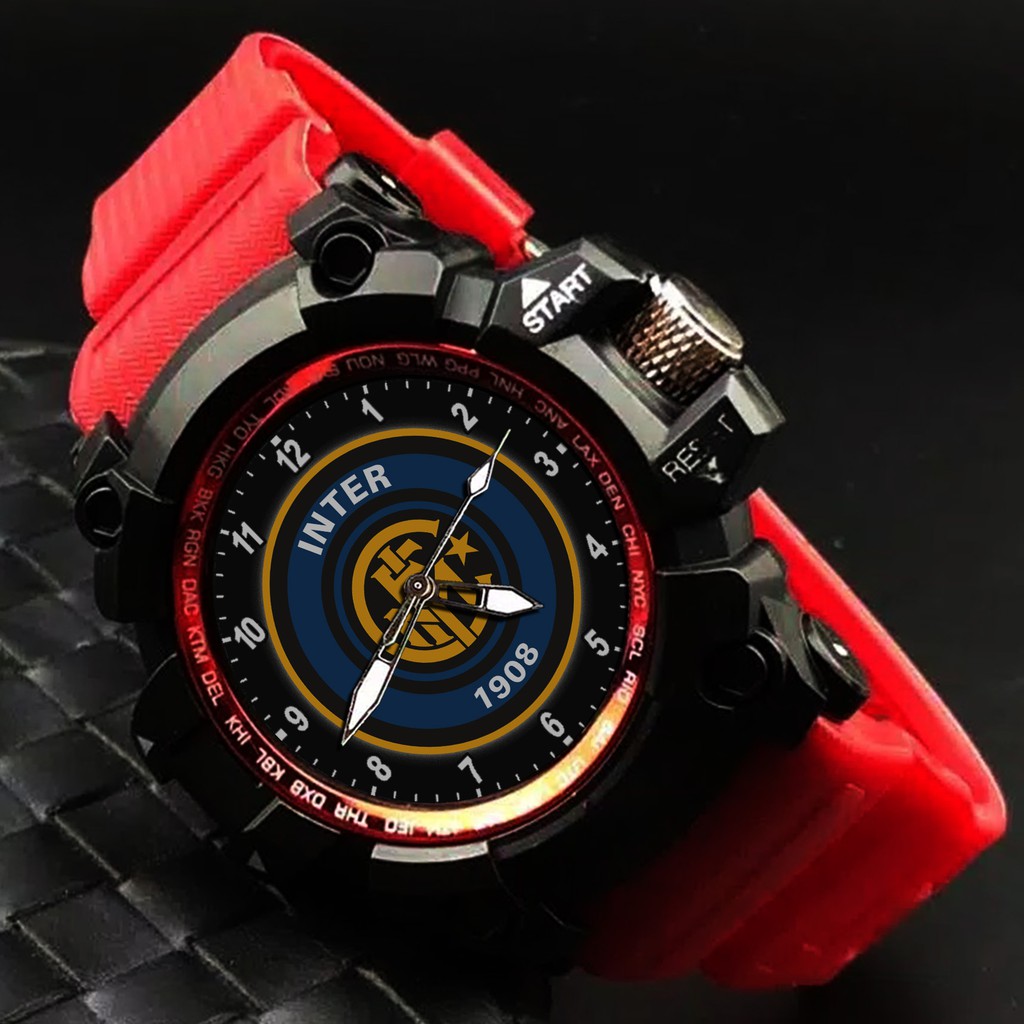 (EXCLUSIVE) JAM TANGAN INTER 2 (STRAP WARNA)