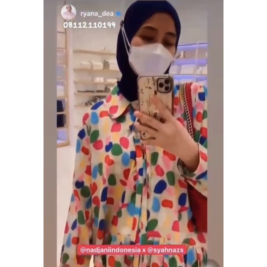 NADJANI | OCEANA DRESS CREAM  | NADJANI READY STOCK | Nadjani Indonesia