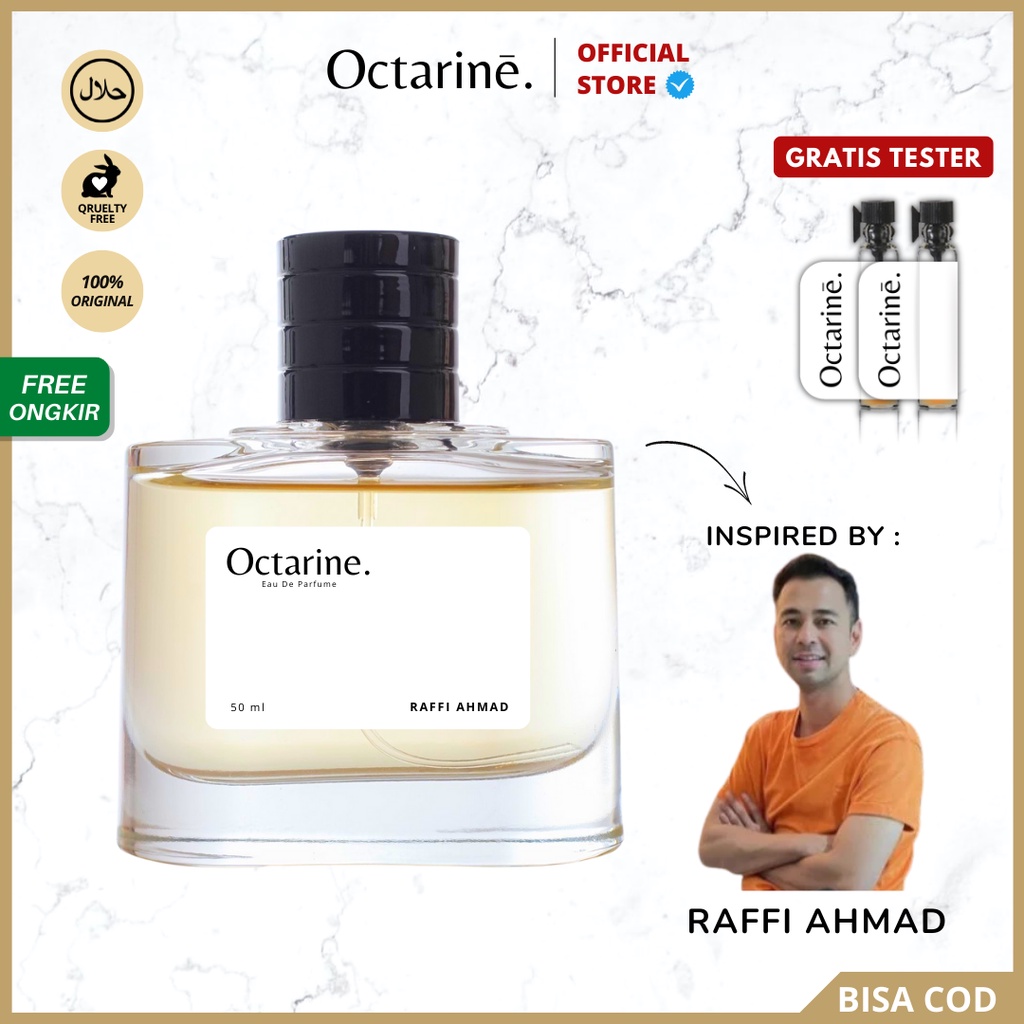 Octarine - Parfum Artis Tahan Lama Aroma Fresh Aromatic Inspired By RAFFI AHMAD | Parfume Perfume Farfum Minyak Wangi Wanita Pria  Cewek Cowok Murah Original