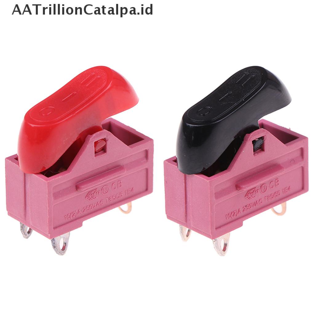 (AATrillionCatalpa) Saklar Rocker switch 3 Posisi Untuk Hair dryer Perahu