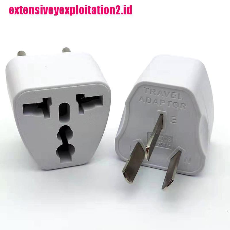 &lt; E2id &amp; &gt; Adapter Konverter Power AC 3-pin US / EU Ke AU / U Plug Universal