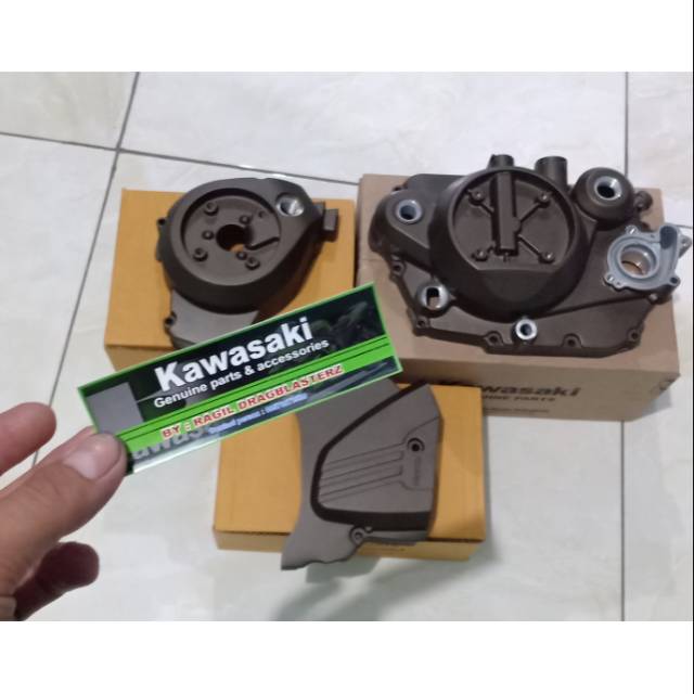 Bak kopling bak magnet tutup gir depan ninja rr old new ninja rr gold original Kawasaki