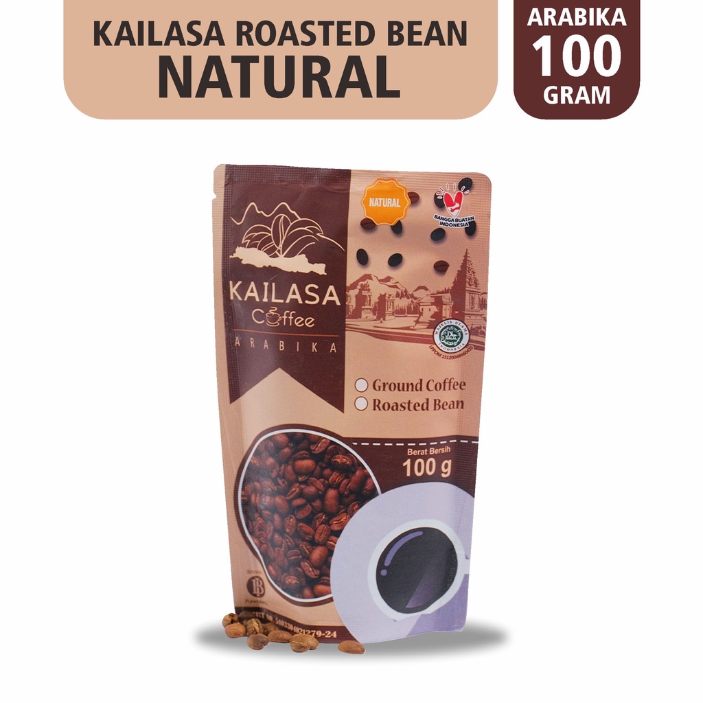 

Kailasa Coffee Roastedbean Natural Proses 100 Gram