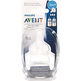 AVENT TEAT NAT 2.F FLOW CLASSIC 3M+ 633/27/ NIPPLE BOTOL SUSU 3BLN+ AVENT PHILIPS