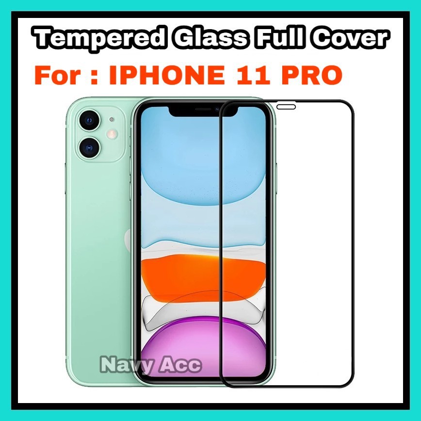 Tempered Glass 5D Iphone 11 - Iphone 11 PRO - Iphone 11 Pro MAX - Tempered Full IPHONE