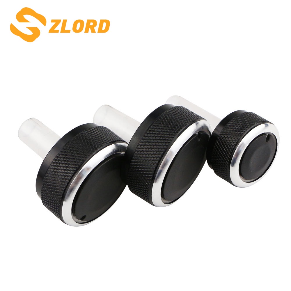 Knob Kontrol Ac Bahan Aluminum Alloy Untuk Volkswagen Vw Passat B5 Golf 4 Mk4 Bora