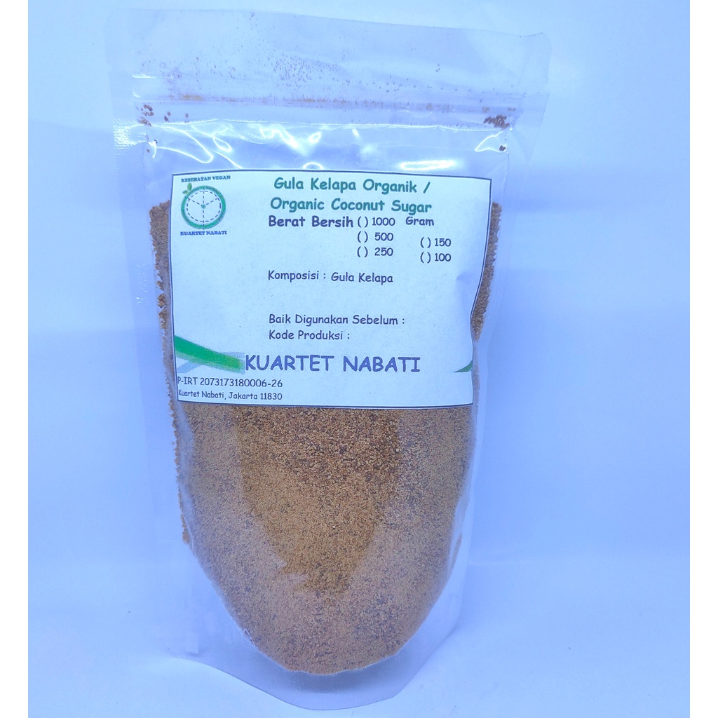 

250gr Organic Coconut Sugar - Gula Kelapa Organik