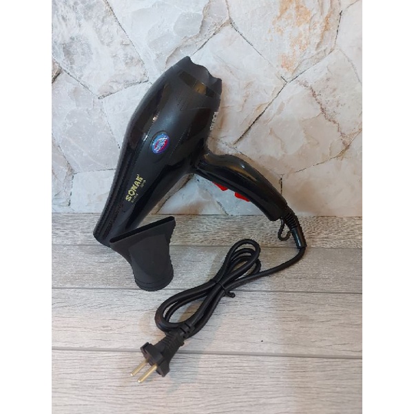 Hair Dryer Panas Dingin 3000W 4 Speed Sonar SN 1238 ORIGINAL