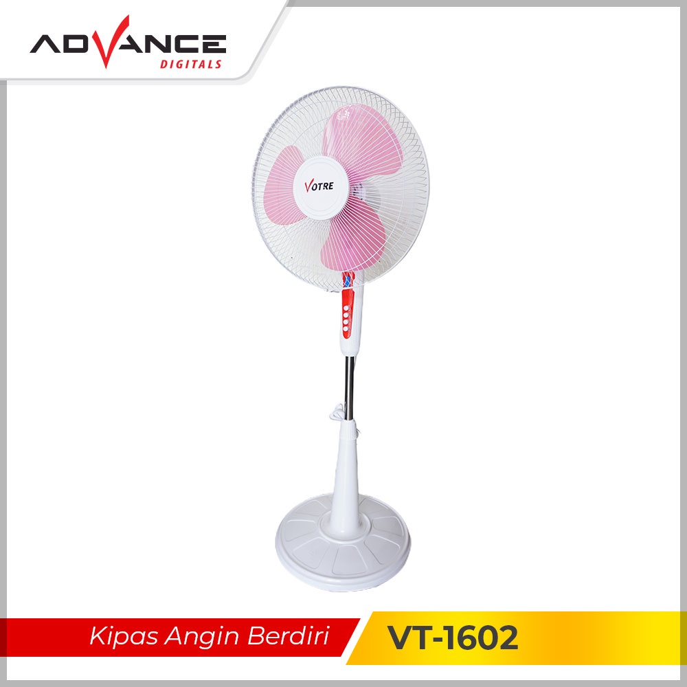 Advance Digitals VT-1602 Kipas Angin Stand Fan Votre 16&quot; Garansi 1 Tahun