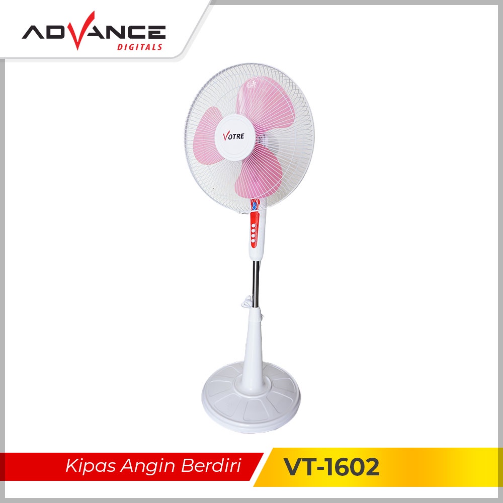 Advance Kipas Angin Berdiri Stand Fan VT1602 Votre 16&quot; inch Garansi 1 Tahun