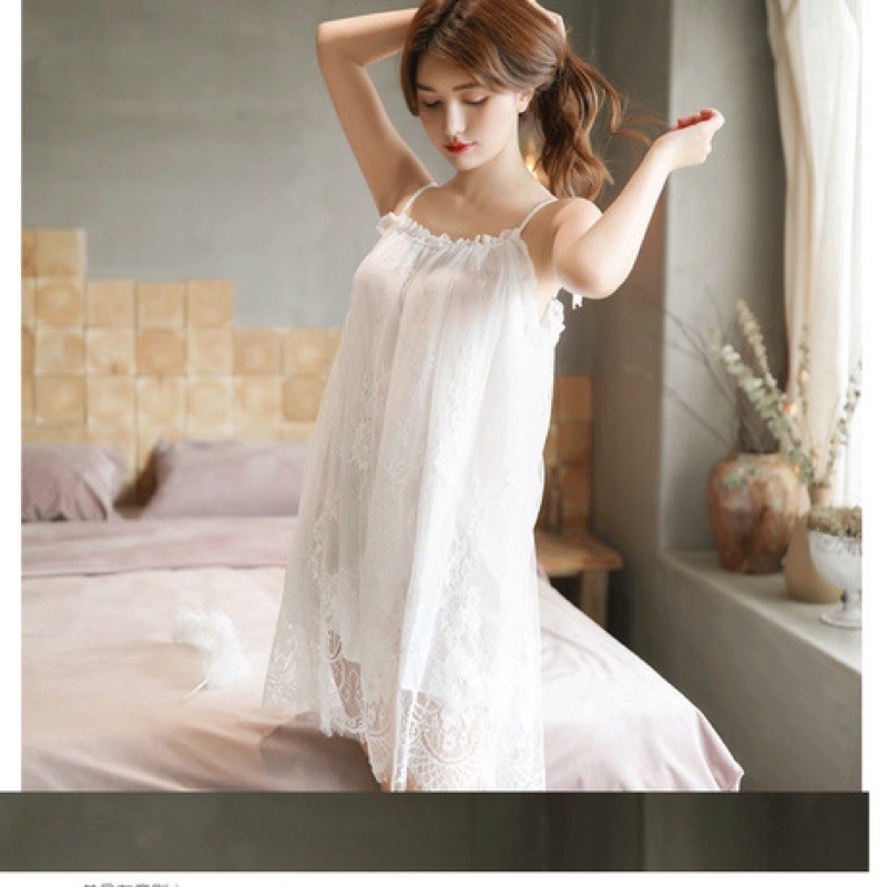 Longlight sexy lingerie Lace sexy baju tidur sexy (LG01)