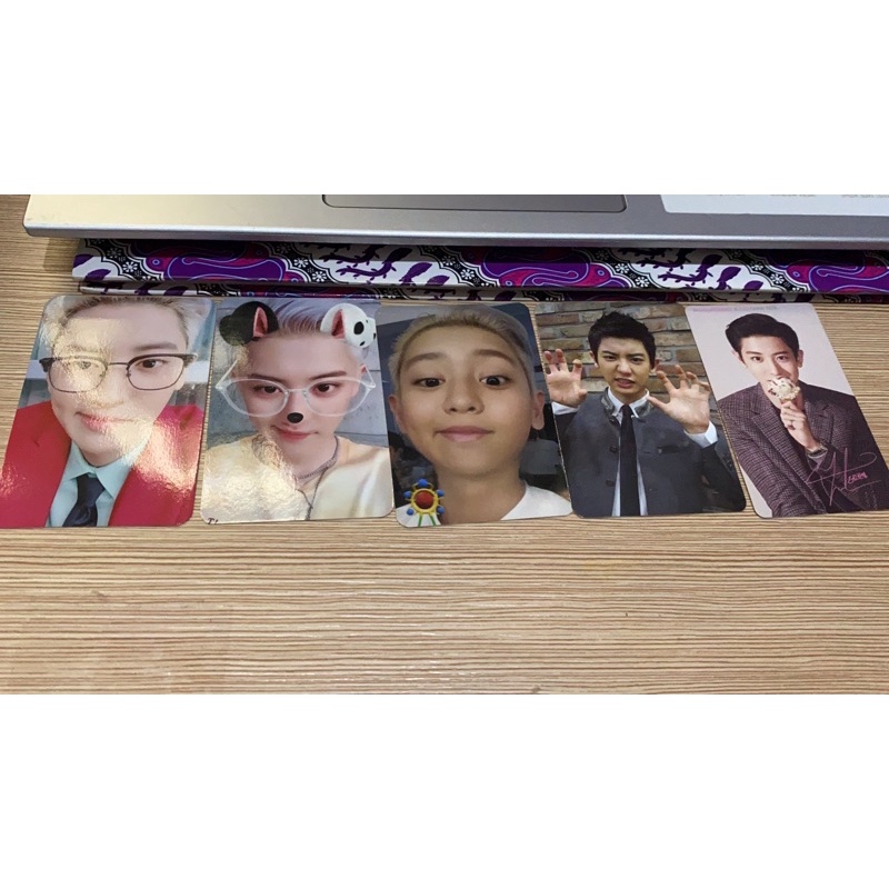 pc photocard chanyeol what a life jas merah