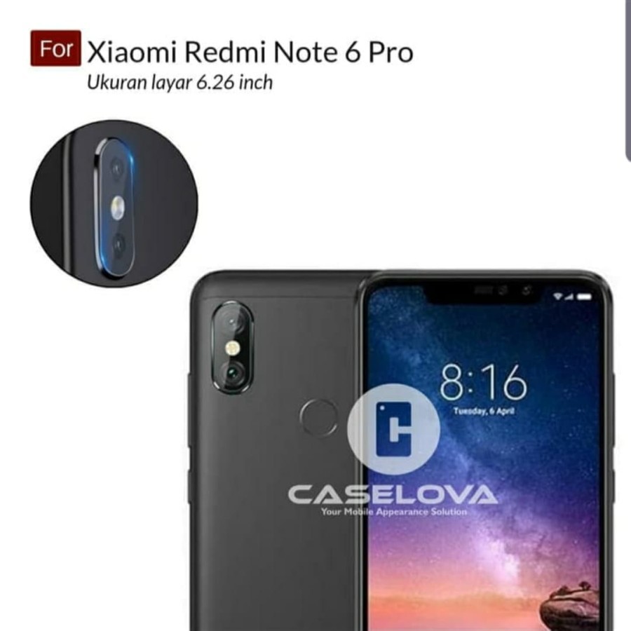 REDMI NOTE 5 5 PRO NOTE 6 6 PRO Tempered Glass Camera Anti Gores Kamera Bening