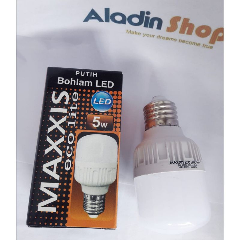 Bohlam Bola Lampu Led MAXXIS 5,10,15,20 Watt bola Lampu Led Capsule Murah/TIKI