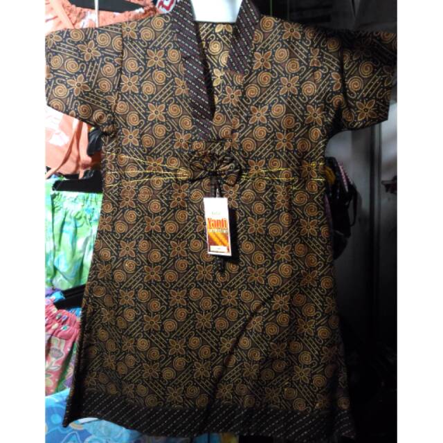 Dress Batik Anak Perempuan Usia 3-5 tahun
