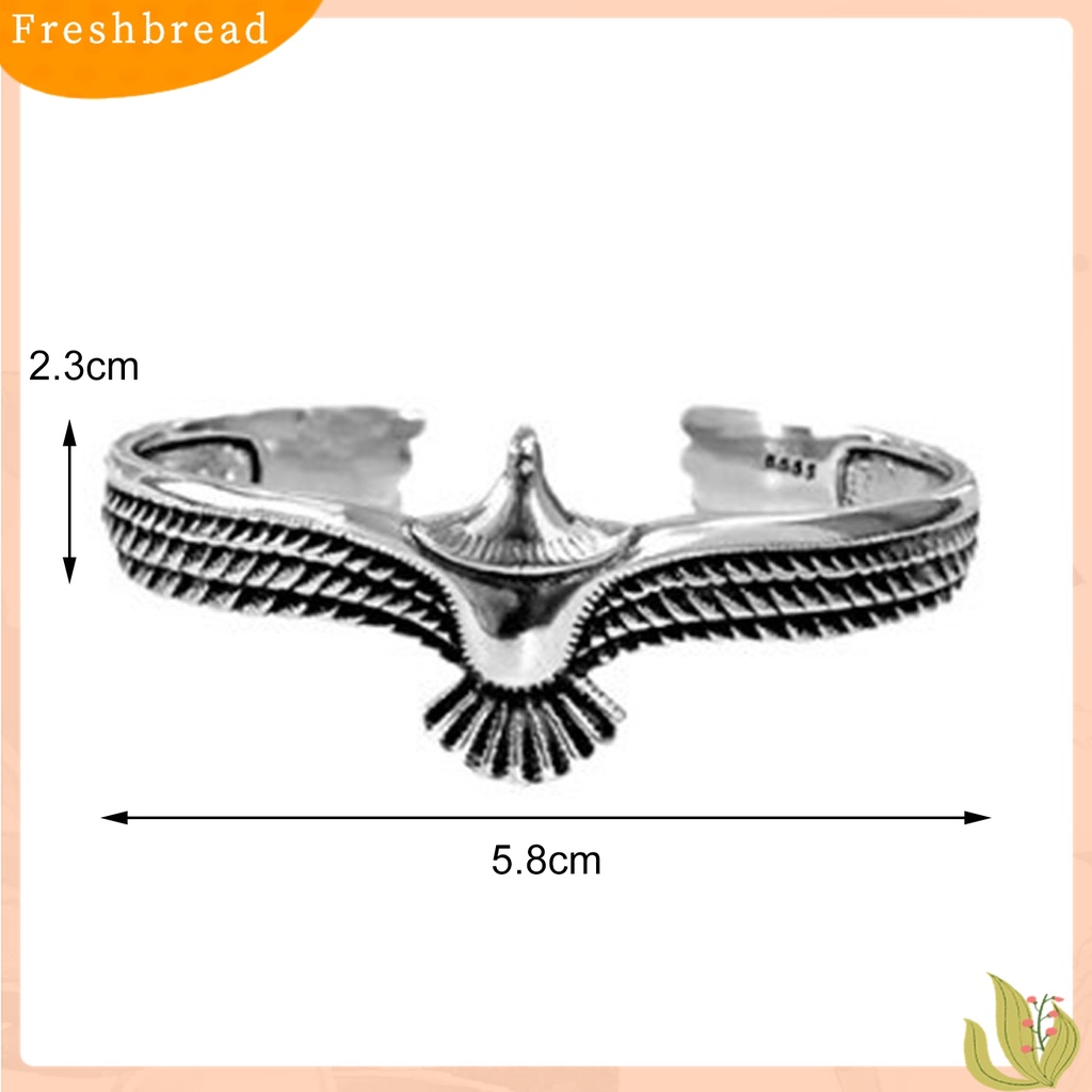 Terlaris Unisex Creative Bracelet Domineering Eagle Shape Open End Bangle Jewelry Gifts