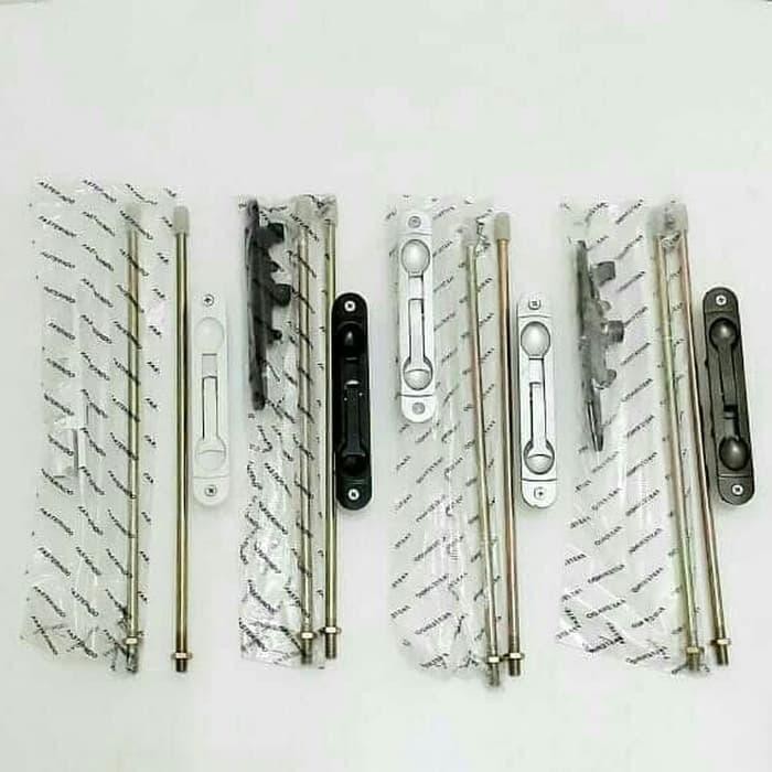 FLUSH BOLT/GRENDEL TANAM/SLOT TANAM/GRENDEL PINTU ALUMINIUM accesso