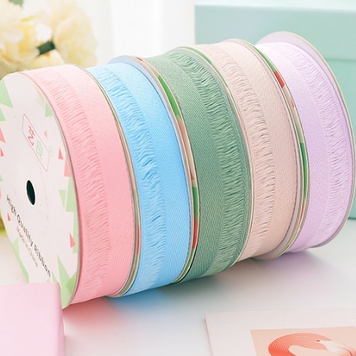 Korean Pattern Ribbon 2.5 Cm / Pita Satin / Ribbon / Pita Import / Pita Bunga / Pita Kado / Pita Chiffon / Pita Termurah / Flower Ribbon / Florist Ribbon / Pita / Pita Grosir / Pita Besar Kecil Medium / Satin / OPP / Pita Tarik / Florist supply