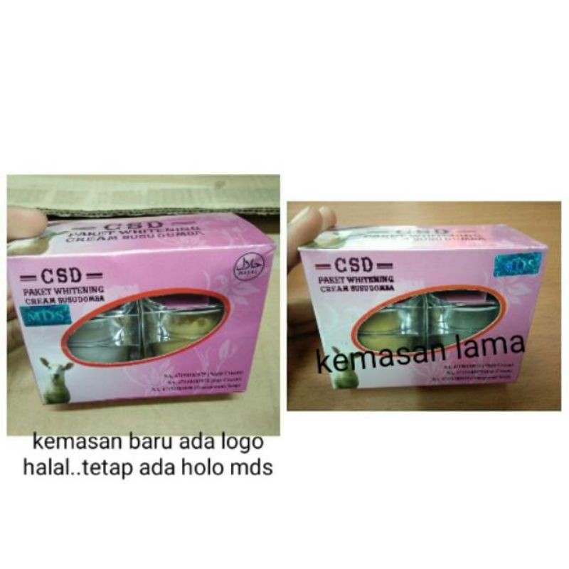 CREAM CSD HOLO MDS BIRU