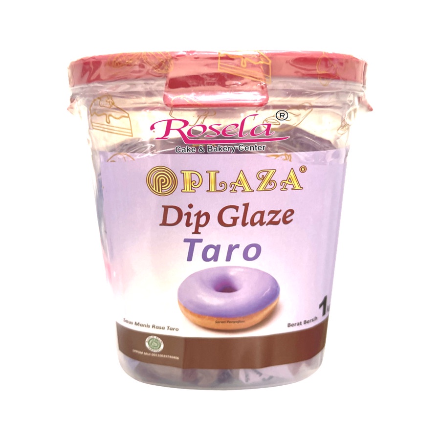 

PLAZA Dip Glaze Taro 1 Kg Glaze Taro Plaza