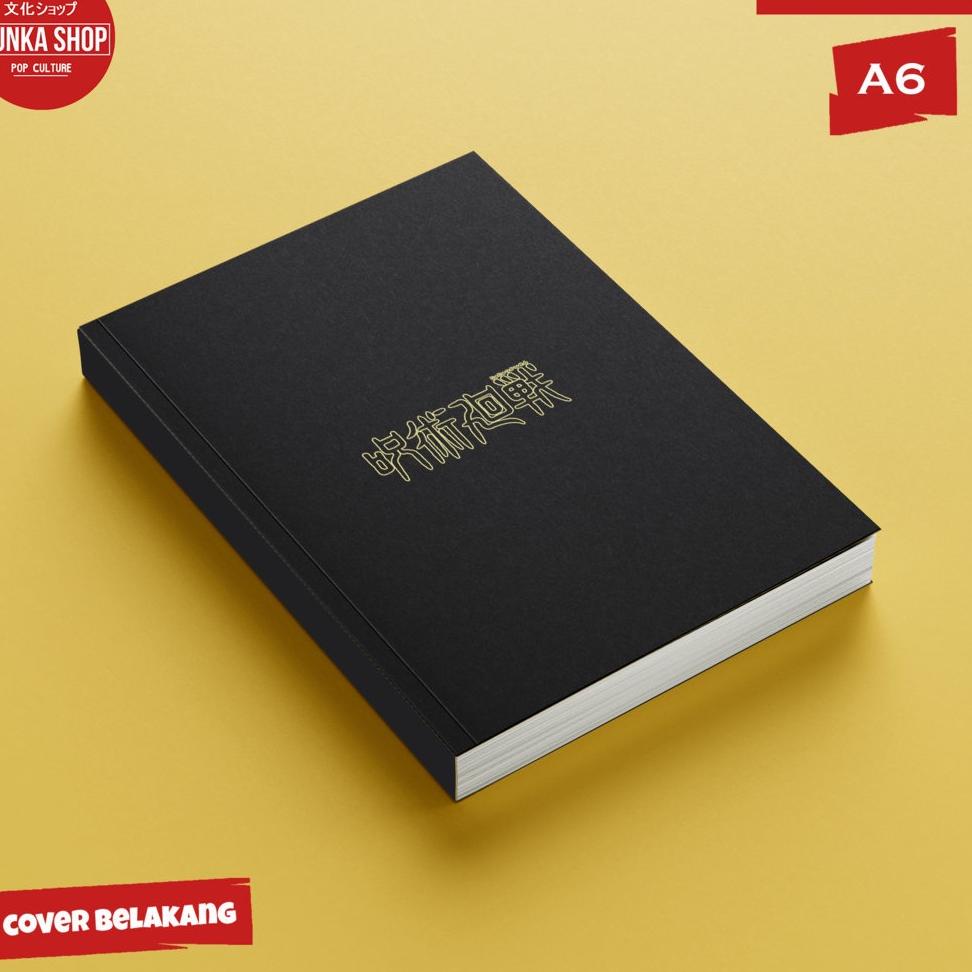 

(H9E9) ✔ Pocket Note Anime Jujutsu Kaisen Season 1 Softcover A6 Buku Tulis catatan Notes Agenda Planner Jurnal //Harga@grosir