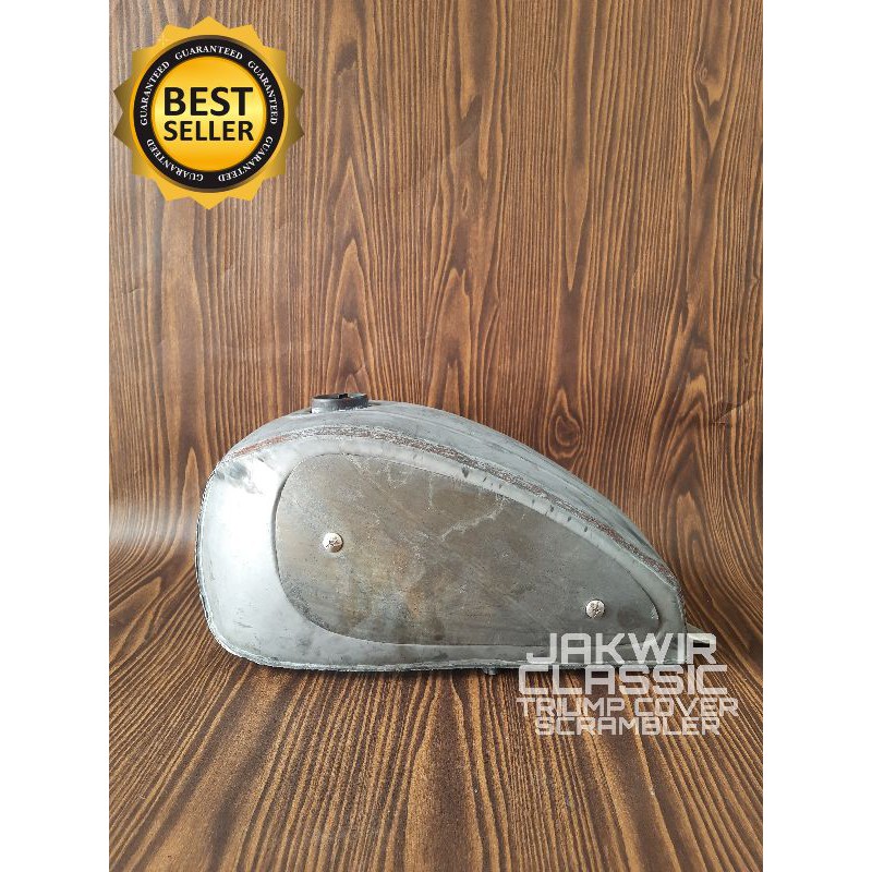 Tangki custom japstyle bober bratstyle Scrambler GL Scorpio Tiger Byson Thunder triump polos cover