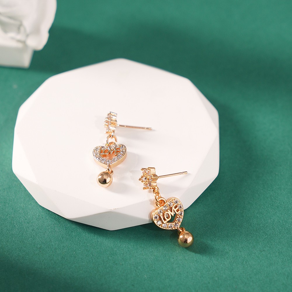 Anting Titanium Anti Karat Rose Gold Anting Korea Anting Tusuk Anting Anting Korea Anting Stainless Anting Wanita Murah  D309