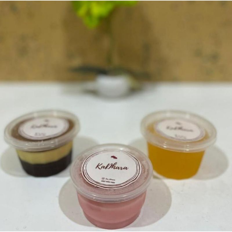 

Pudding / Puding ukuran 100 ml dan 150 ml