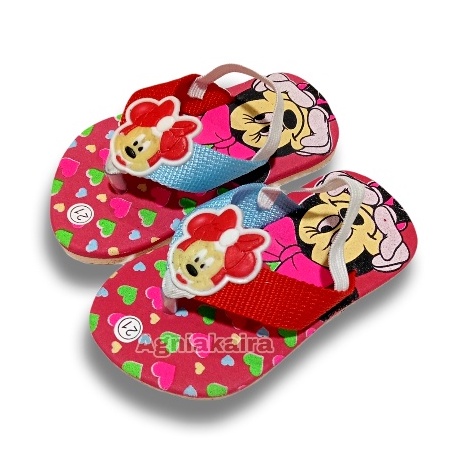 Sandal Bayi Motif Cemen Micky Mouse Terbaru Lucu