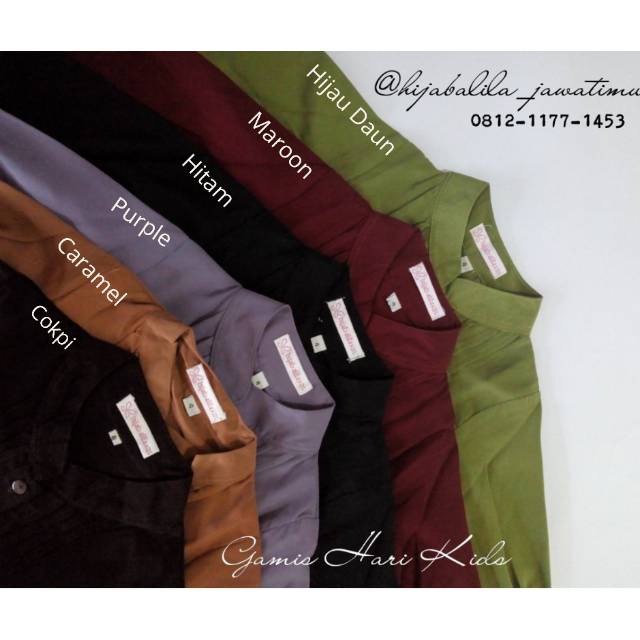 Gamis Hari Kids | Hijab Alila