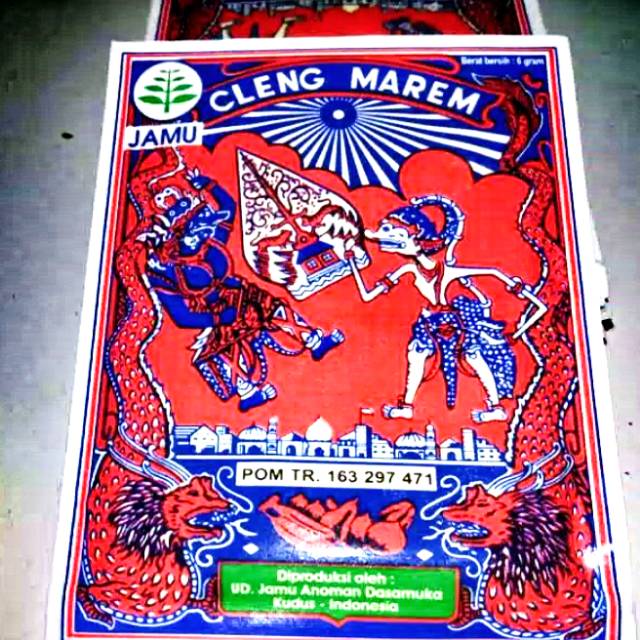 

Jamu Cleng Marem /Jamu Cap Wayang Dasamuka 10 Sachet