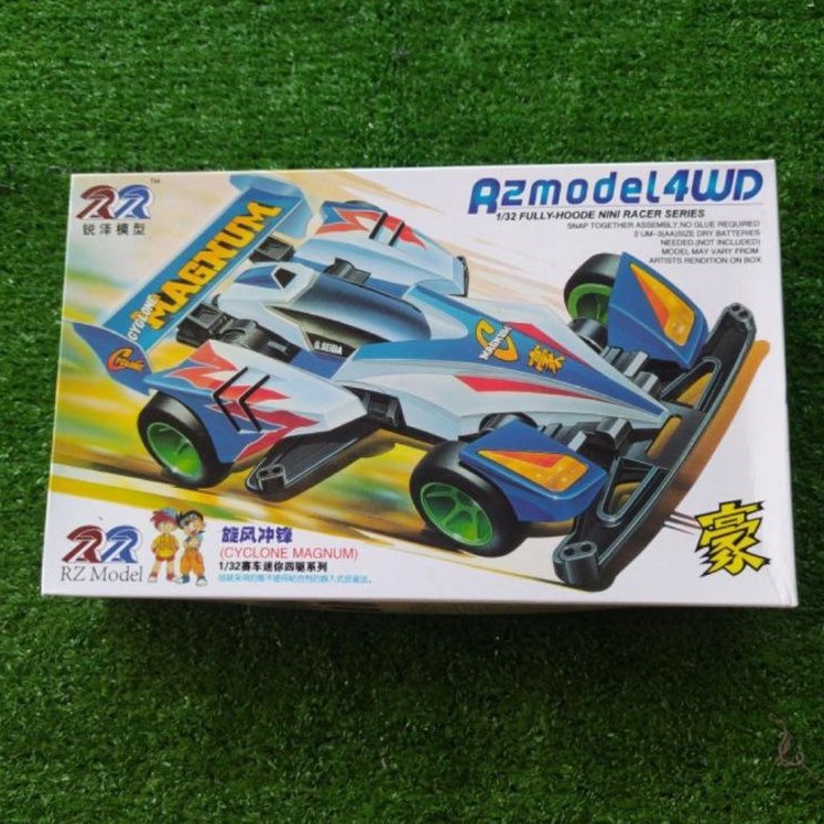 REP TAMIYA CYCLONE MAGNUM RZ MODEL 4WD