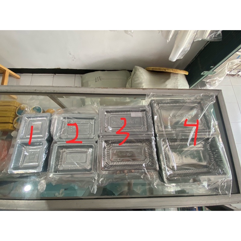 (100 Pcs) Kemasan Mika Bening | Mika Plastik ukuran 6A, 5A, 4A, 3A