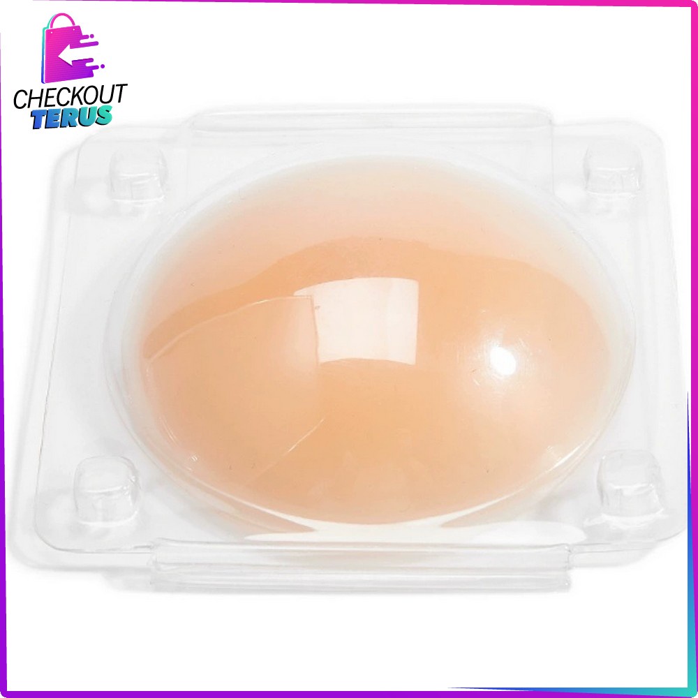 CT P374 Bra Penutup Puting Silikon Gel Nipple Silicone Pad Bra Penutup Putting Perekat Silikon Payudara Penutup Puting Payudara
