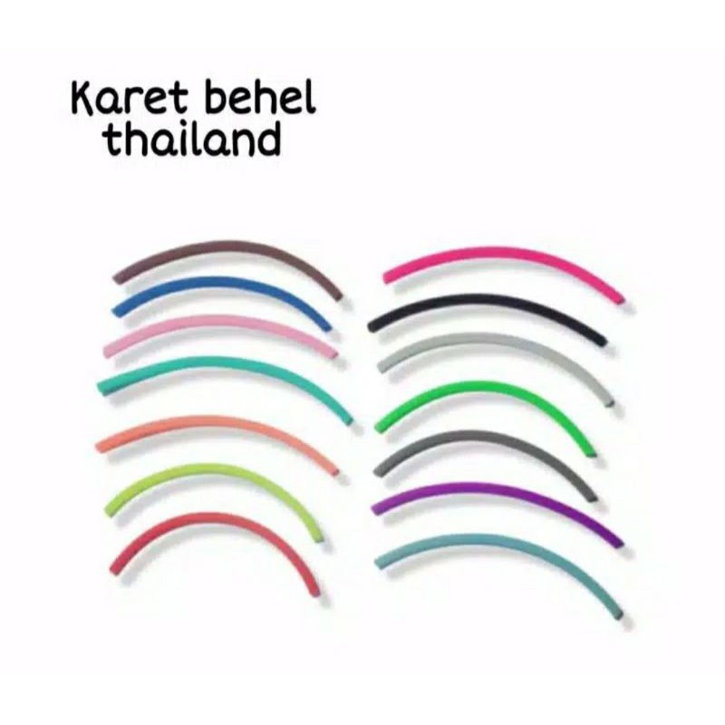Karet Behel Thailand, untuk Fashion pelindung kawat behel