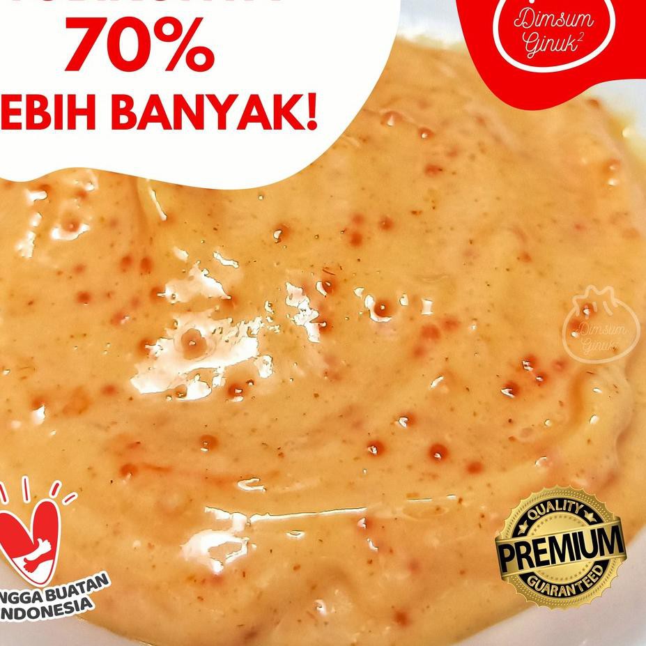 

[Terlaris Today] Saos Saus Mentai Sauce Halal Mentaiko u/ Salmon Dimsum Mentai Rice Cake by Dimsum G