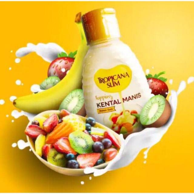 

Tropicana Slim Topping Kental Manis Enak Sugar FREE 150 ml