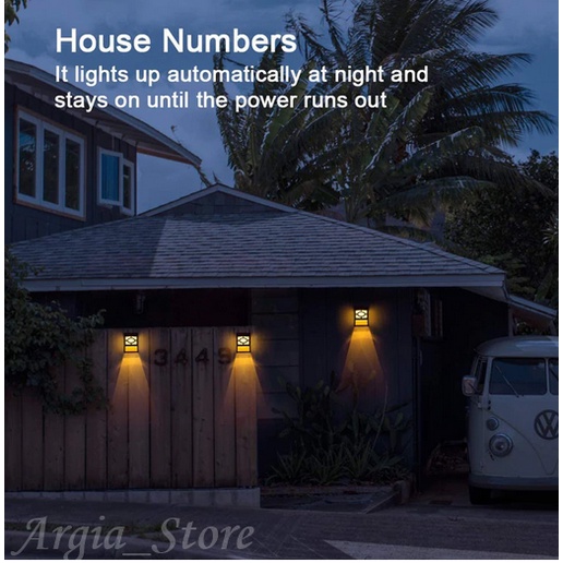 Lampu Taman Lampu Solar Tenaga Surya Lampu Outdoor  Lampu Dinding Luar Rumah