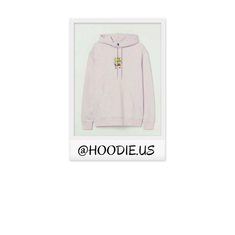 

HOODIE H&M SPONGEBOBS PINK | FULL LABEL & TAG