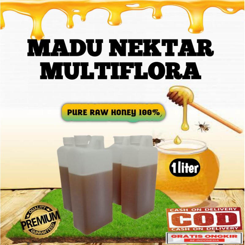 

Madu asli madu murni madu hutan nektar multiflora 1liter