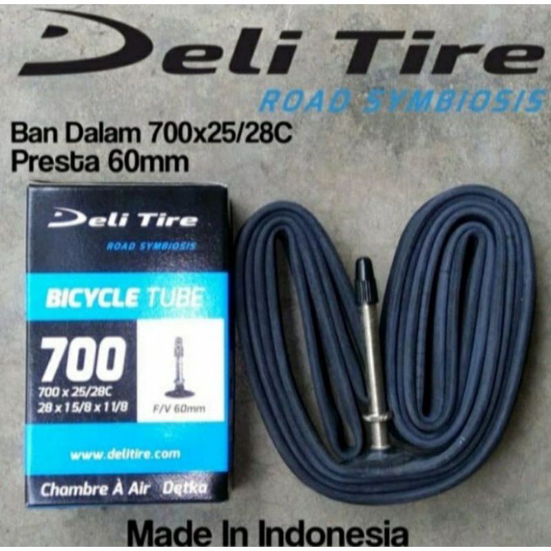 Ban dalam delitire sepeda fixie / road bike 700c x25-28