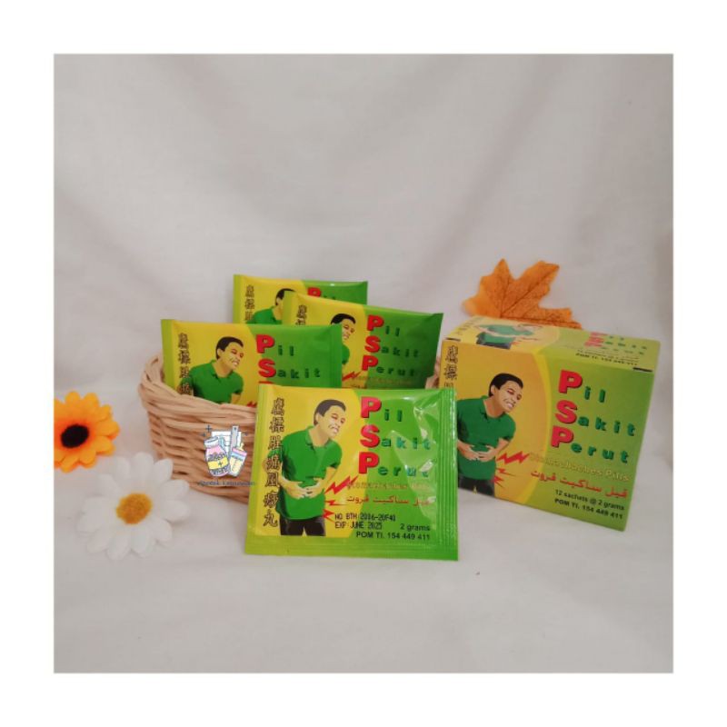 PSP (pil sakit perut) sachet