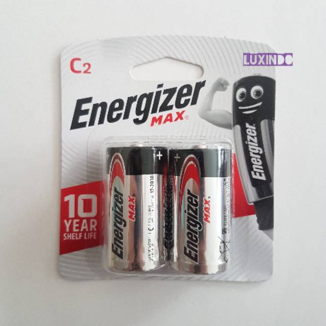 Baterai/Battery/Batere  Energizer Max size C Promo